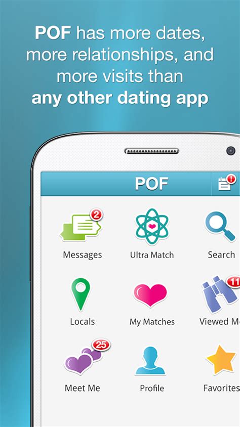A free Social Networking app for iOS. . Pof app download